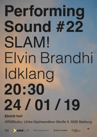  / PERFORMING SOUND #22: SLAM!
